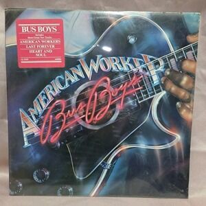 New The Bus Boys American Worker Vinyl Record AL 9569 Arista 1982 12" LP